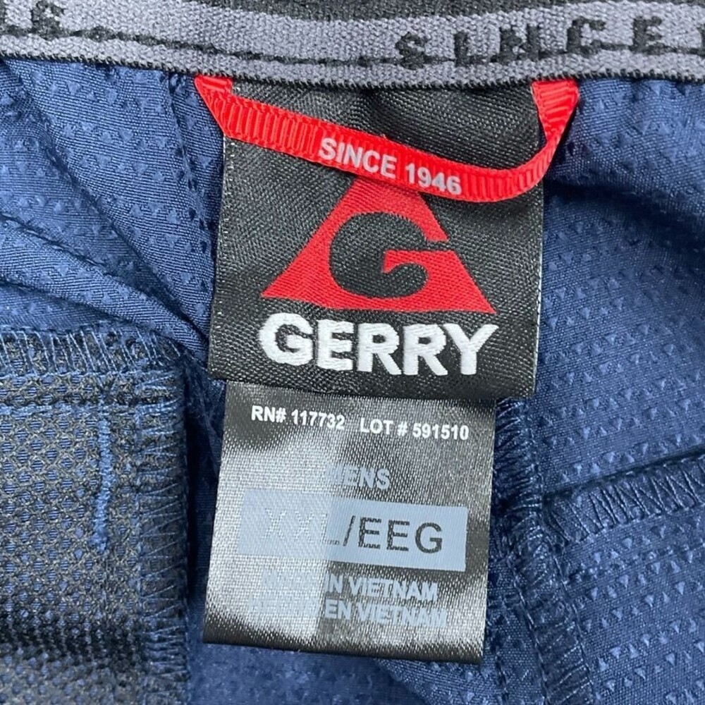 Gerry Mens Trail Shorts XX-Large Blue Athletic Fit Lightweight Stretch a1109 - Picture 3 of 8